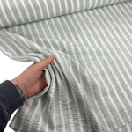 Soft Linen-Look Beach Stripe