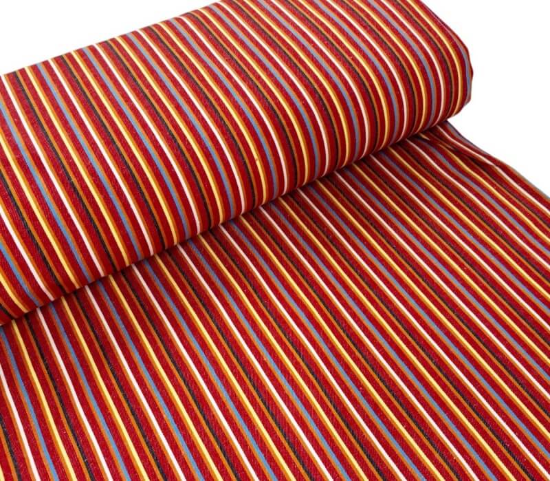 Image of Retro Red Stripe Denim