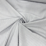 Blue and White Pinstripe Seersucker