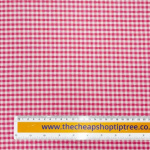 Summer Gingham Yarn Dyed Polyester