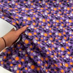 Witches Halloween Purple Polycotton
