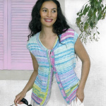 James C Brett Waistcoat Pattern JB1018