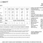 James C Brett Cardigan Pattern JB1021