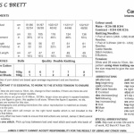 James C Brett Cardigan Pattern JB1024