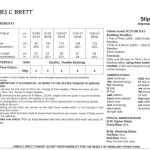 James C Brett Slipover Pattern JB1025