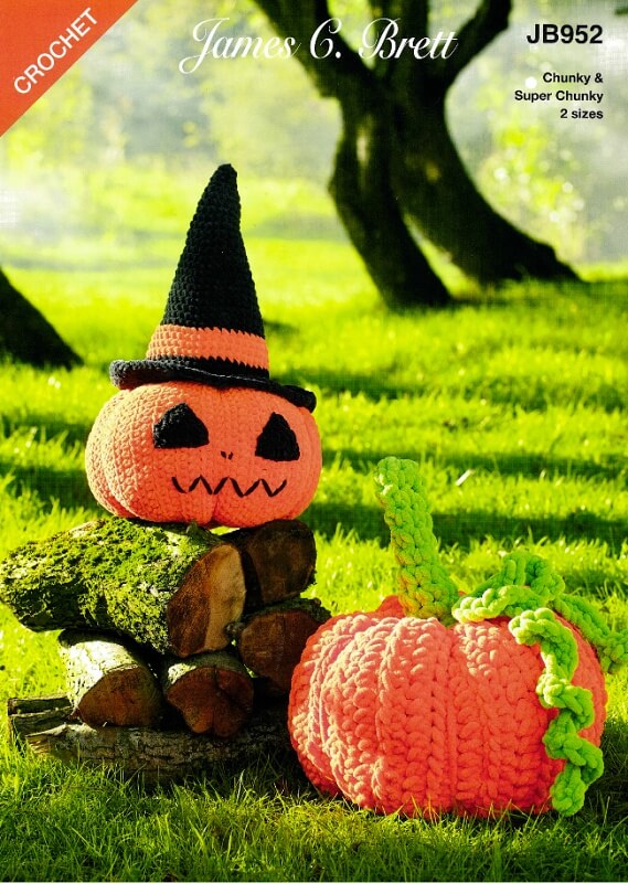 Image of James C Brett Crochet Pumpkin Pattern JB952