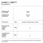 James C Brett Crochet Pumpkin Pattern JB952