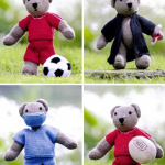 James C Brett Mascot Teddy Pattern JB954