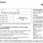 James C Brett Mascot Teddy Pattern JB954