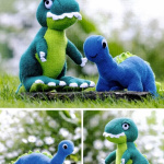 James C Brett Dinosaurs Pattern JB956