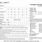 James C Brett Cardigan and Sweater Pattern JB979