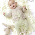 King Cole Blanket, Jacket, Sweater, Bootees and Hat Pattern 6169