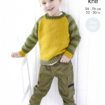 King Cole Sweater and Hoodie Pattern 6176