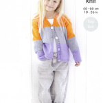 King Cole Cardigans Pattern 6177