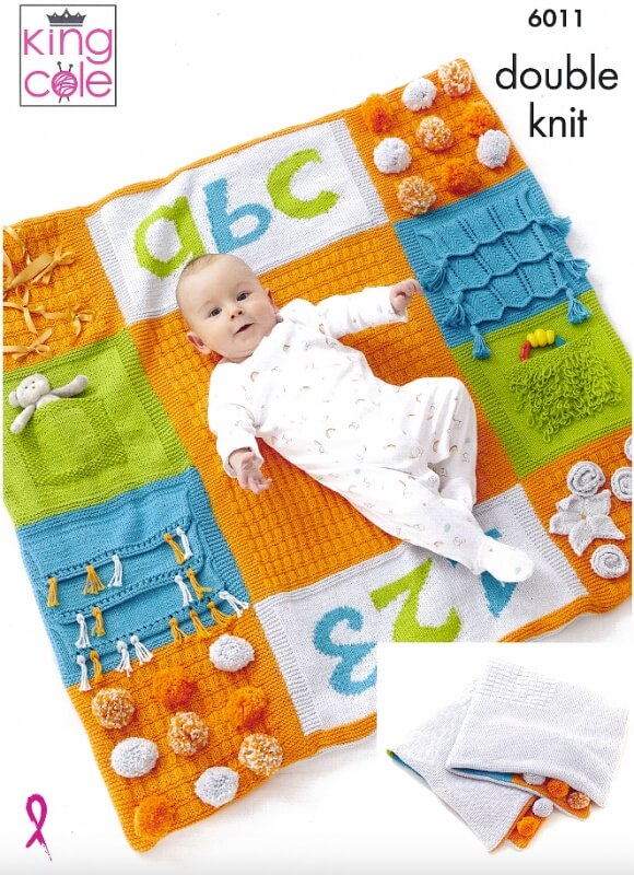 Image of King Cole Books and Play Mat Pattern 6011