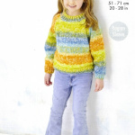 King Cole Cardigan and Sweater Pattern 6199