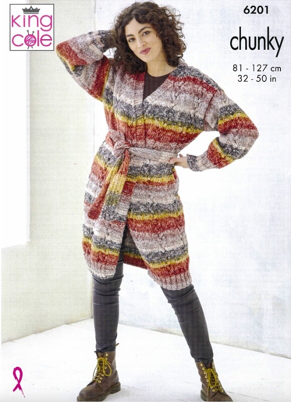 Image of King Cole Jacket and Waistcoat Pattern 6201