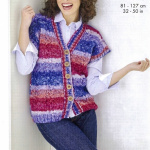 King Cole Jacket and Waistcoat Pattern 6201