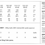 King Cole Slipover and Sweater Patter 6203