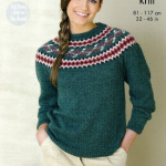 King Cole Sweaters Pattern 6148
