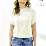 King Cole Sweater and Slip over Pattern 6485