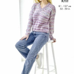 King Cole Sweater and Cardigan Pattern 6514