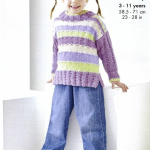 King Cole Sweater and Slipover Pattern 6521