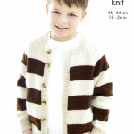 King Cole Sweater and Cardigan Pattern 6528