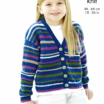 King Cole Cardigans Pattern 6529
