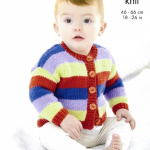 King Cole Cardigans Pattern 6529