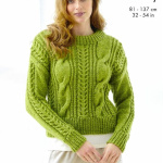 King Cole Sweater and Slipover Pattern 6577
