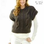 King Cole Sweater and Slipover Pattern 6577