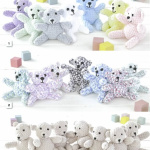 King Cole Teddy Draught Excluder Pattern 9098