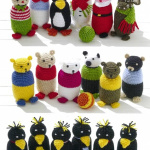 King Cole Crochet Indoor Skittles Pattern 9117