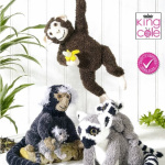 King Cole Primate Pals Knits Book
