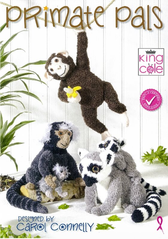 Image of King Cole Primate Pals Knits Book