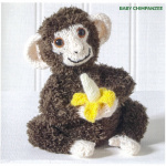 King Cole Primate Pals Knits Book