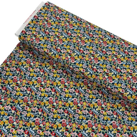 Liberty Regent Meadow Navy Lasenby Cotton