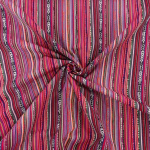 Pink Mexico Woven Stripe