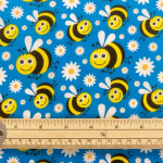 Daisy Bee Polycotton