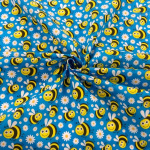 Daisy Bee Polycotton