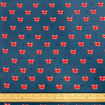 Union Jack Hearts Polycotton