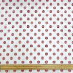 Union Jack Polka Dot Polycotton