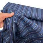 Navy Stripy Denim