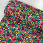 Fiesta Flowers Cotton Jersey