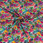 Fiesta Flowers Cotton Jersey