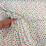 Painted Dots Cotton Jersey