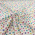 Painted Dots Cotton Jersey