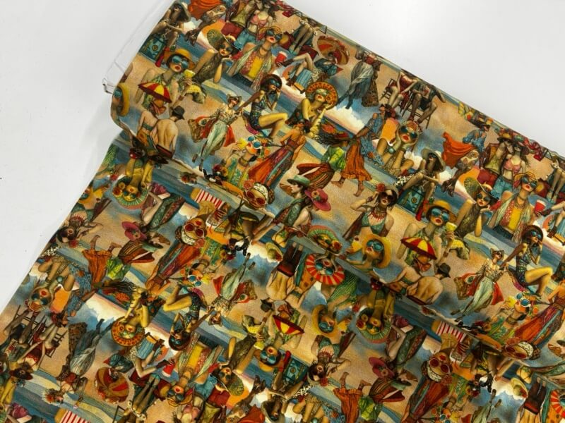 Image of Vintage Beach Girls Cotton Jersey