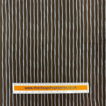 Dusty Brown and Blue Stripe Cotton Jersey